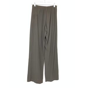 McPlanet Pull On Waist Wide Leg Casual Pants Womens Size 6 Brown Gray